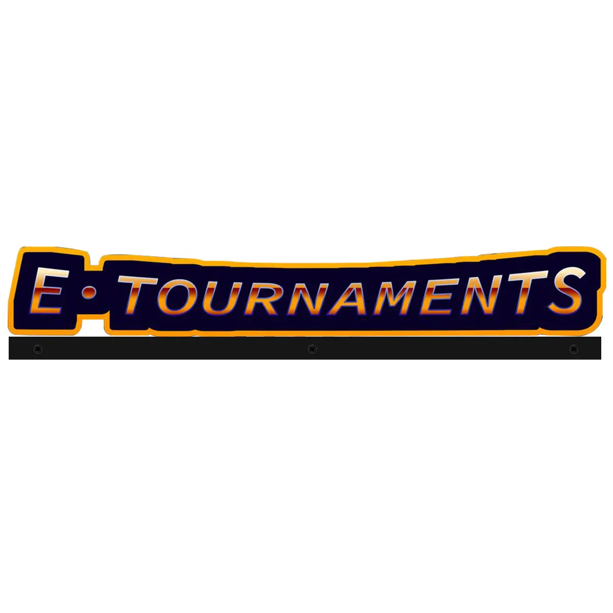 Tournament Play Topper sign Pinball Machine Cabinet Topper Acrylic RGB LED Topper with Metal Stand, for Pinball Machine, Pinball Topper FYLZGO Signs