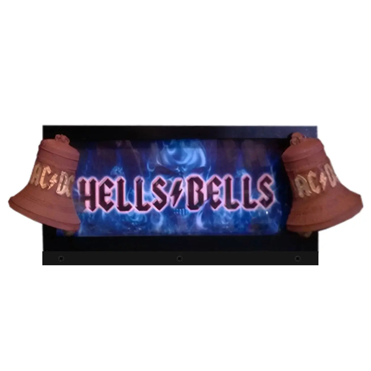 AC/DC Hells Bells Topper 3D Acrylic LED Topper, For Stern Pinball Mahine, Pinball Topper FYLZGO Signs