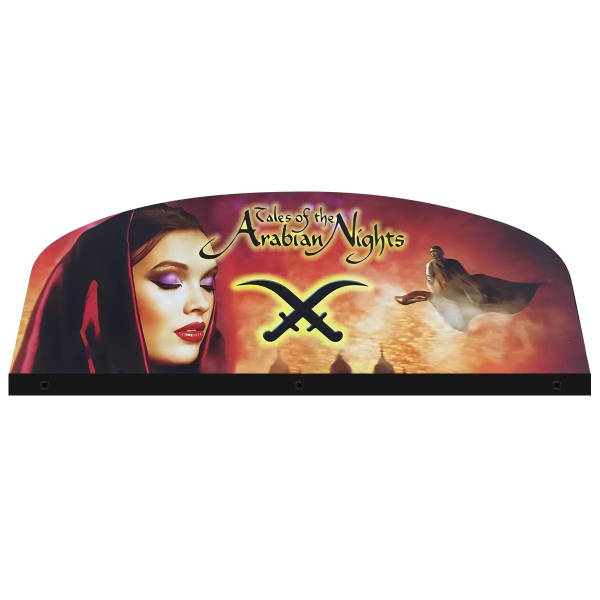 Tales Of The Arabian Nights 3D Acrylic LED Topper, For Williams Pinball Machine FYLZGO Signs