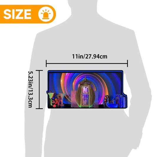 Willy Wonka and the Chocolate Factory Pinball Topper 3D LED Lightbox for JJP, Rock Your Game FYLZGO Signs