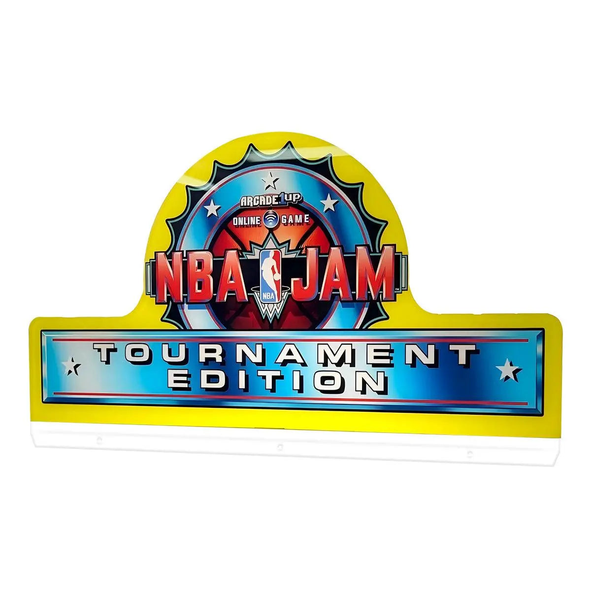 Arcade1Up's NBA JAM Arcade Pinball Acrylic LED Topper, for Arcade Game Online Game Machine FYLZGO Signs