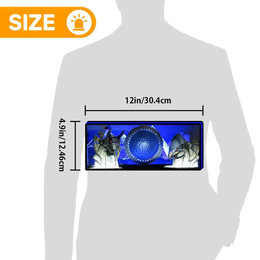Stargate Pinball Topper Led Lightbox, USB plug Dimmer, Pinball Arcade Decor, Perfect for Game Room or Pinball Machine FYLZGO Signs
