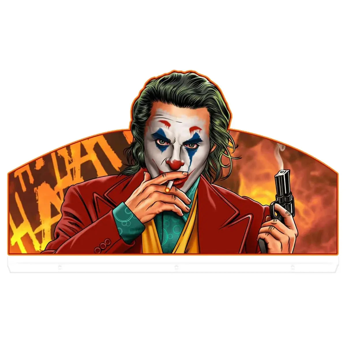 Joker BATMAN Pinball Topper 3D Acrylic LED Topper, For Stern Pinball Machine, Pinball Topper FYLZGO Signs