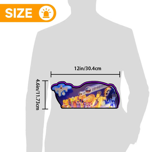 Dialed In Pinball Topper LED Lightbox, 3D Printed Lightbox for Limited Edition Pinball Machine Jersey Jack Pinball FYLZGO Signs