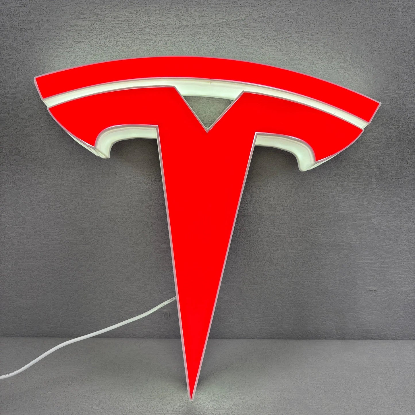 Tesla LED Lightbox, Garage Sign and Garage Decor for Tesla Model 3, Cyber Truck, Gift for men and Fathers Day Gift FYLZGO Signs