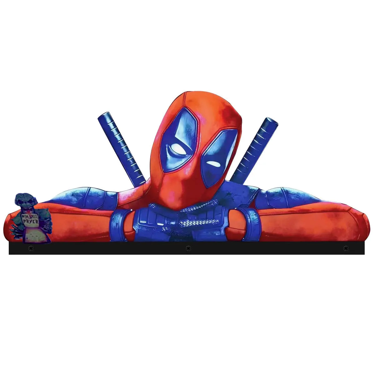 Deadpool Pinball topper 3D Acrylic LED Topper, for Dead Pool Pinball Machine, Pinball Topper FYLZGO Signs