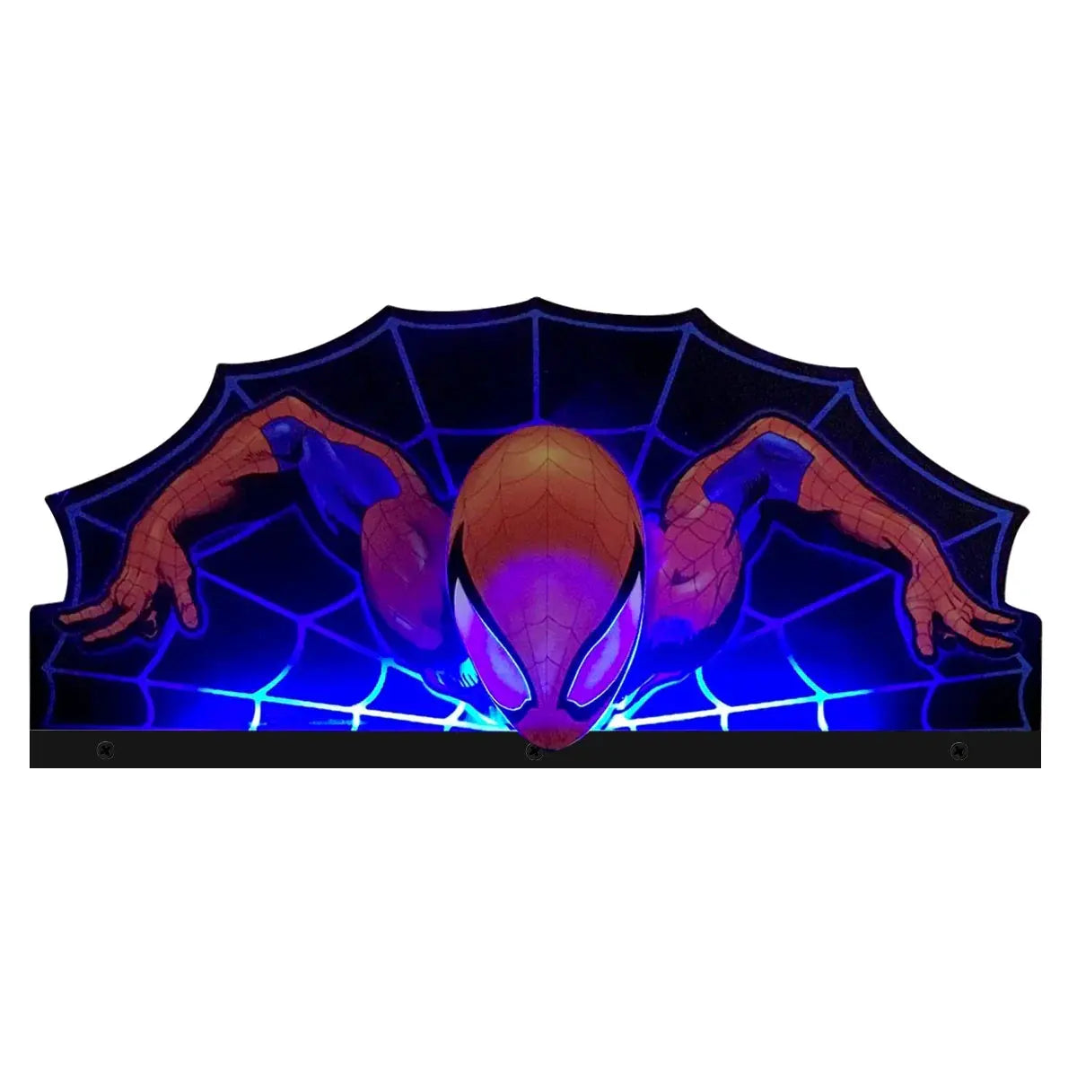 Spider Man Pinball Topper 3D Acrylic LED Topper, For Pinball Mahine, Pinball Topper FYLZGO Signs