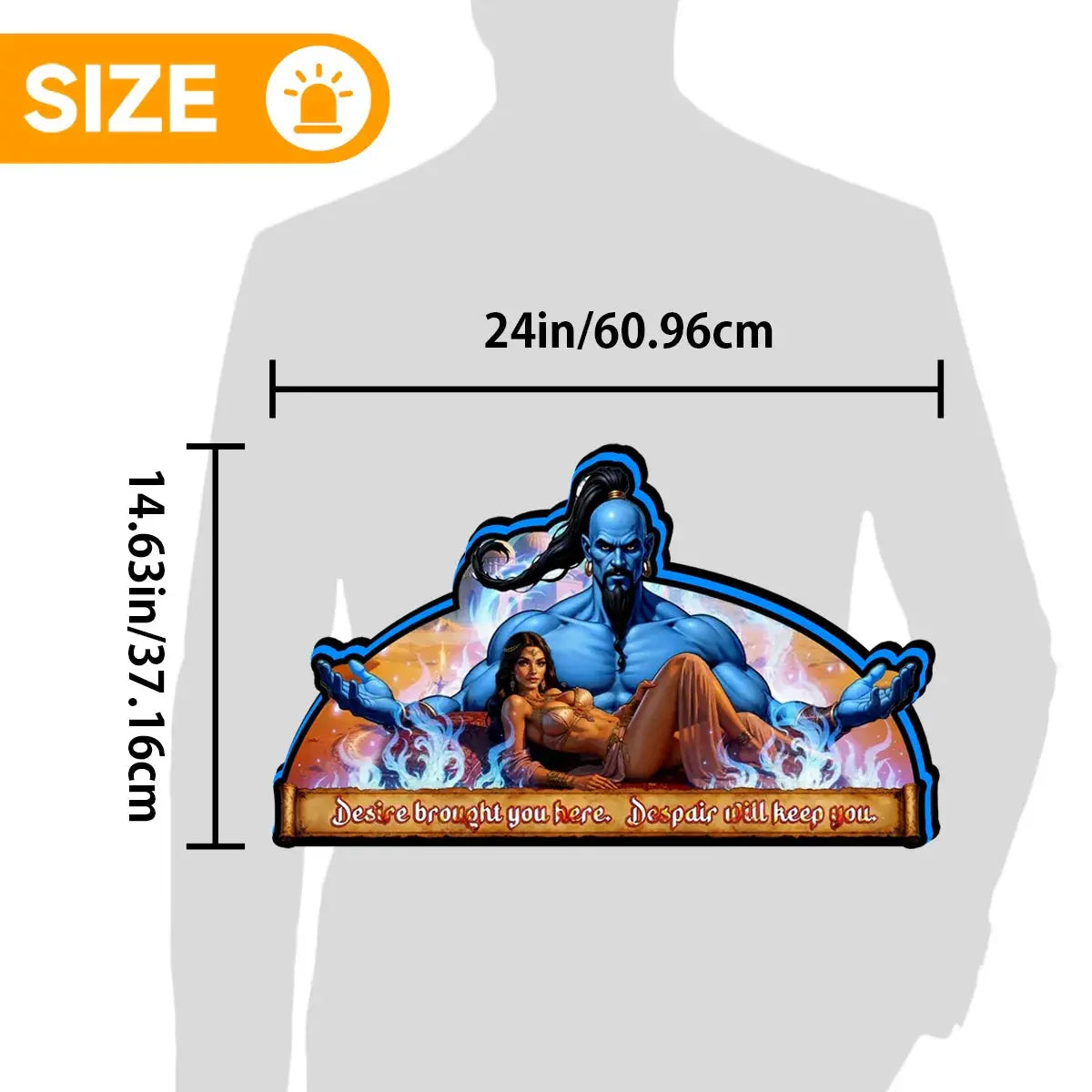 Tales of the Arabian Nights Pinball Topper, For Williams Pinball Mahine, Pinball Topper for Game Room Decor Man's Cave FYLZGO Signs