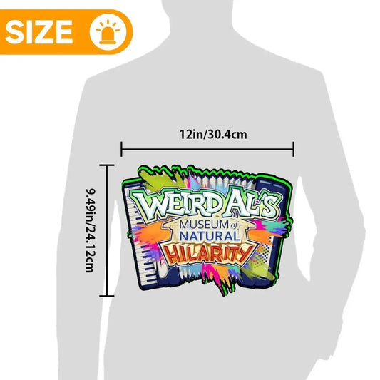 Weirdal's Museum of Natural Hilarity Pinball Topper, 3D Printed Lightbox for Pinball Machine, Powered by USB Band Dimm Wall Art Decor Man's Cave FYLZGO Signs
