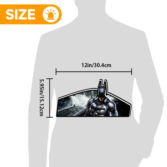 Batman Dark Knight Pinball Topper, 3D Printed Lightbox Powered by USB Band Dimm Wall Art Decor Man's Cave FYLZGO Signs
