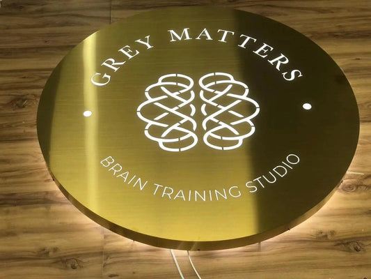 Backlit Box Sign Led Illuminated Outdoor Signage Board FYLZGO Signs