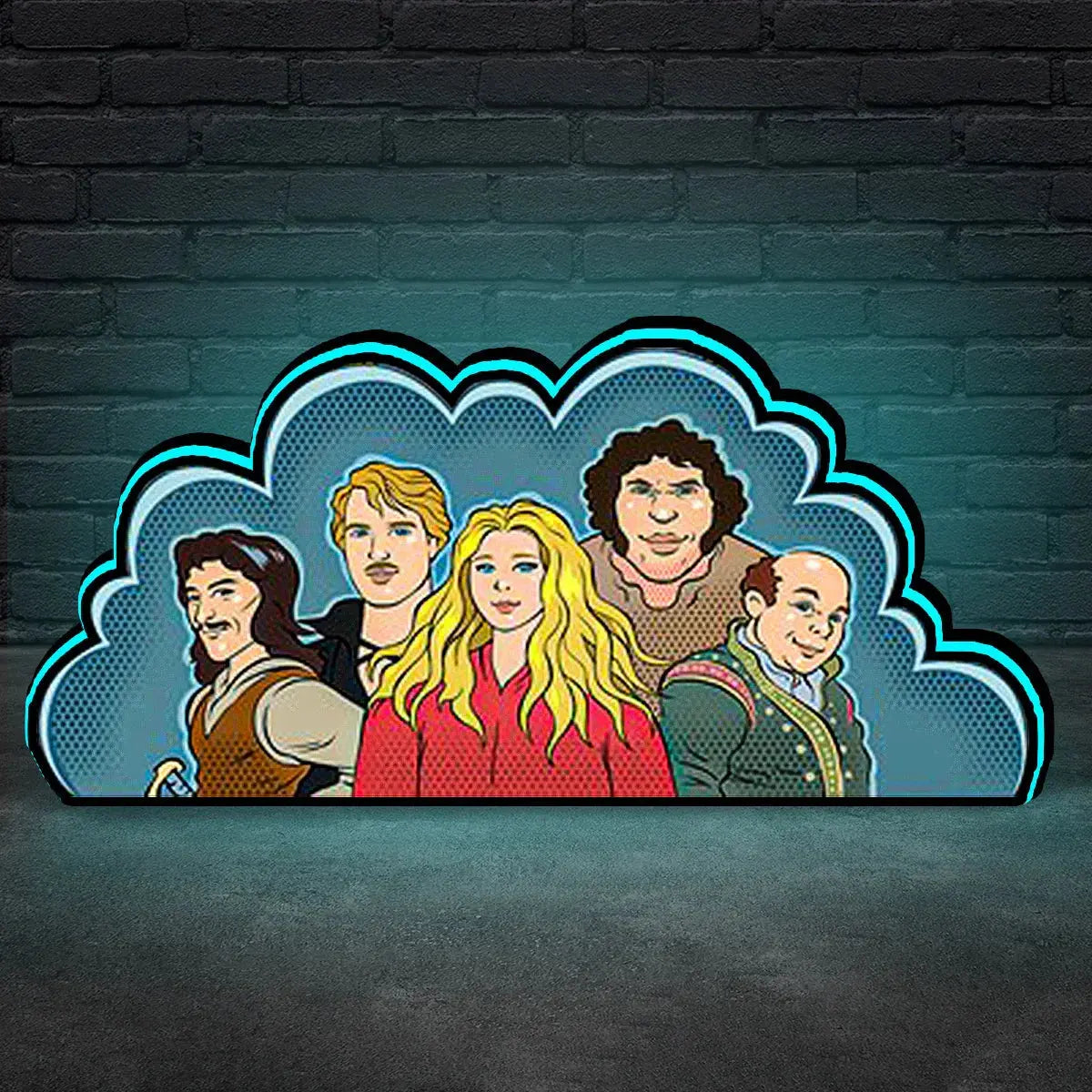 The Princess Bride Pinball Topper LED Lightbox for Pinball Machine, 3D Printed Lightbox Rock Your Game FYLZGO Signs