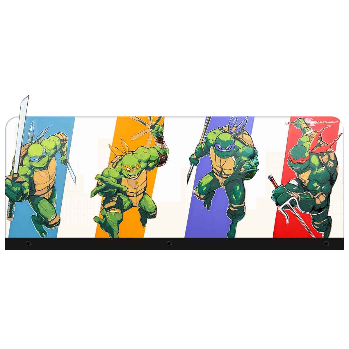 TMNT Teenage Mutant Ninja Turtle Arcade Acrylic LED Topper, for Arcade Game Machine, Pinball Topper
