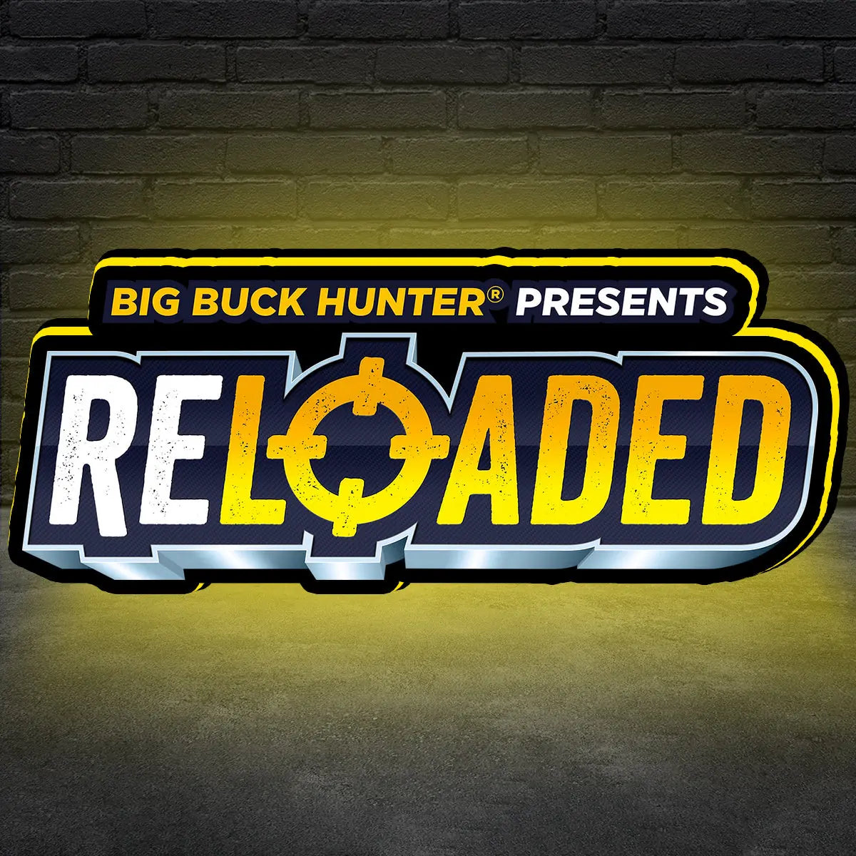 Big Buck Hunter Reloaded Arcade Game 3D LED Light Box, for Arcade Game fans, Arcade Game Room Decor FYLZGO Signs