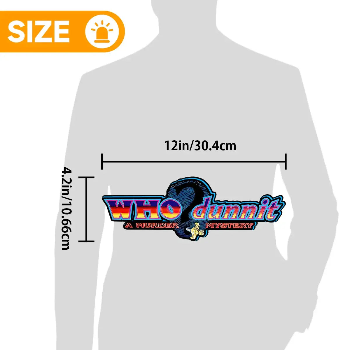 Who Dunnit Pinball Topper, For Bally Pinball Mahine, Pinball Topper for Game Room Decor Man's Cave FYLZGO Signs