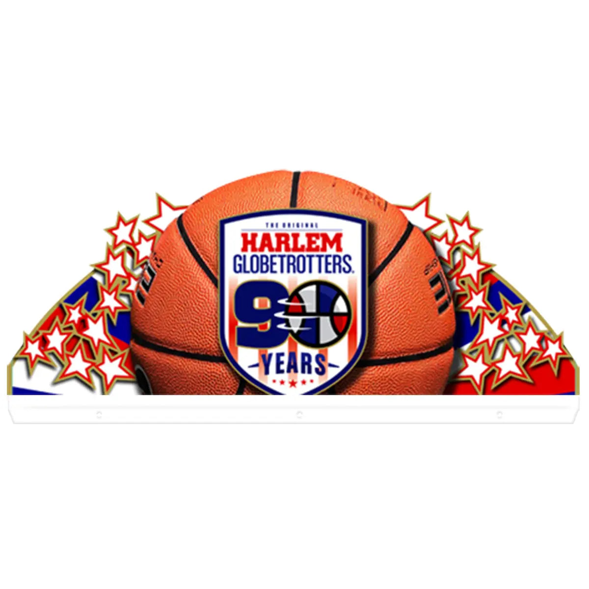Harlem Globetrotters Pinball Topper, 3D Pinball Acrylic LED Topper, For Stern Pinball Machine, Pinball Topper FYLZGO Signs