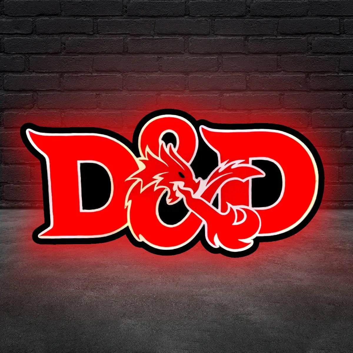 Dungeons and Dragons Lightbox D&D Gift Dungeons & Dragons LED Lamp FYLZGO Signs