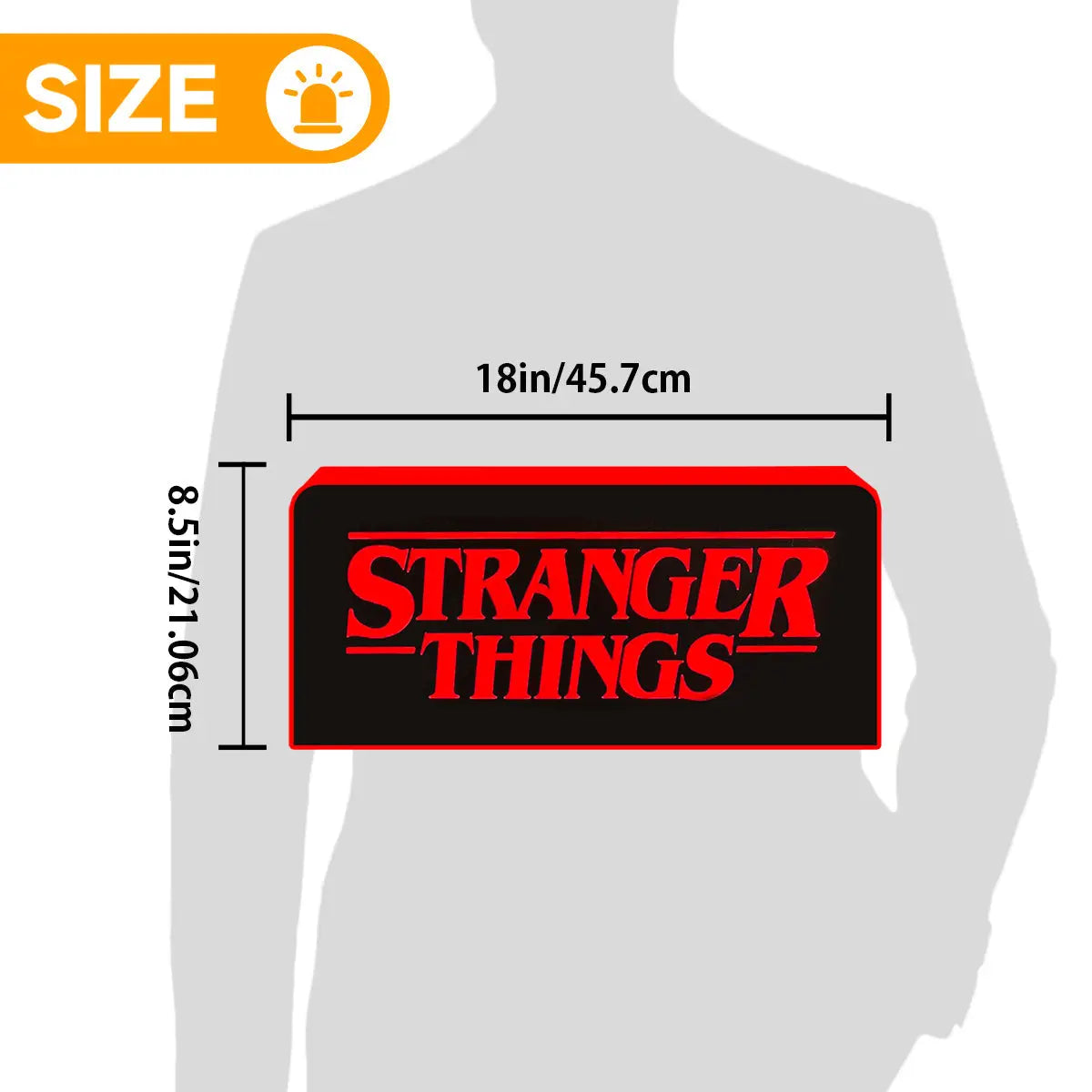 Stranger Things Logo Pinball Topper Lightbox Arcade Gaming Light box FYLZGO Signs