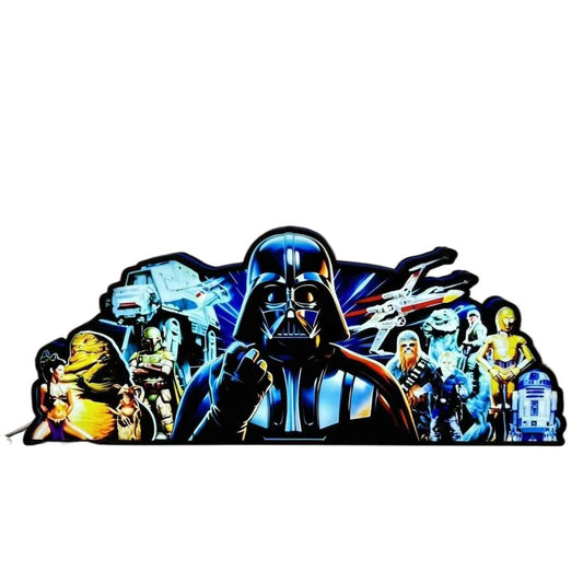 Star Wars, Fall of the Empire 3D Pinball Topper, Vader & Legends, USB powered and with Dimming Function, design for Stern Star Wars Pinball Machine