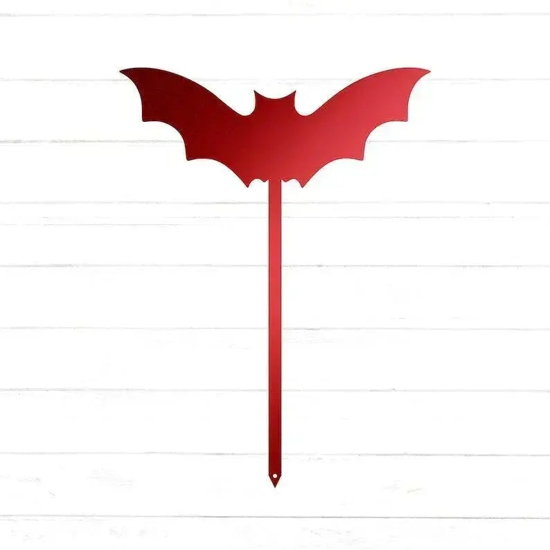 Bat Yard Stake | Halloween Decor | Spooky Yard Art | Outdoor Halloween Decor | Bat Decor | Halloween Bat | Cute Bat FYLZGO Signs