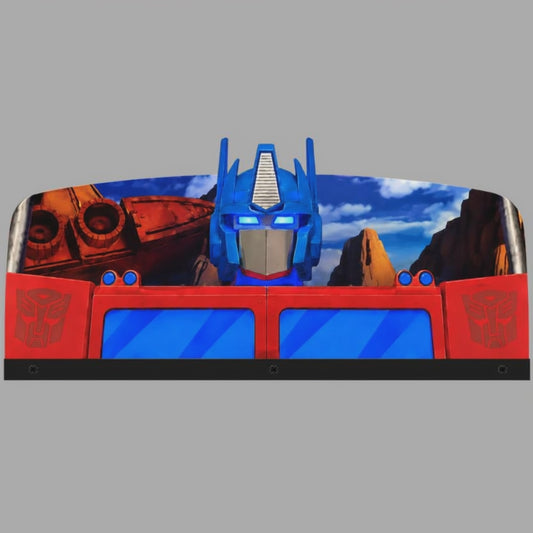 Video for New Arrival Transformers Pinball Topper 3D Acrylic LED Topper, For Pinball Mahine, Pinball Topper