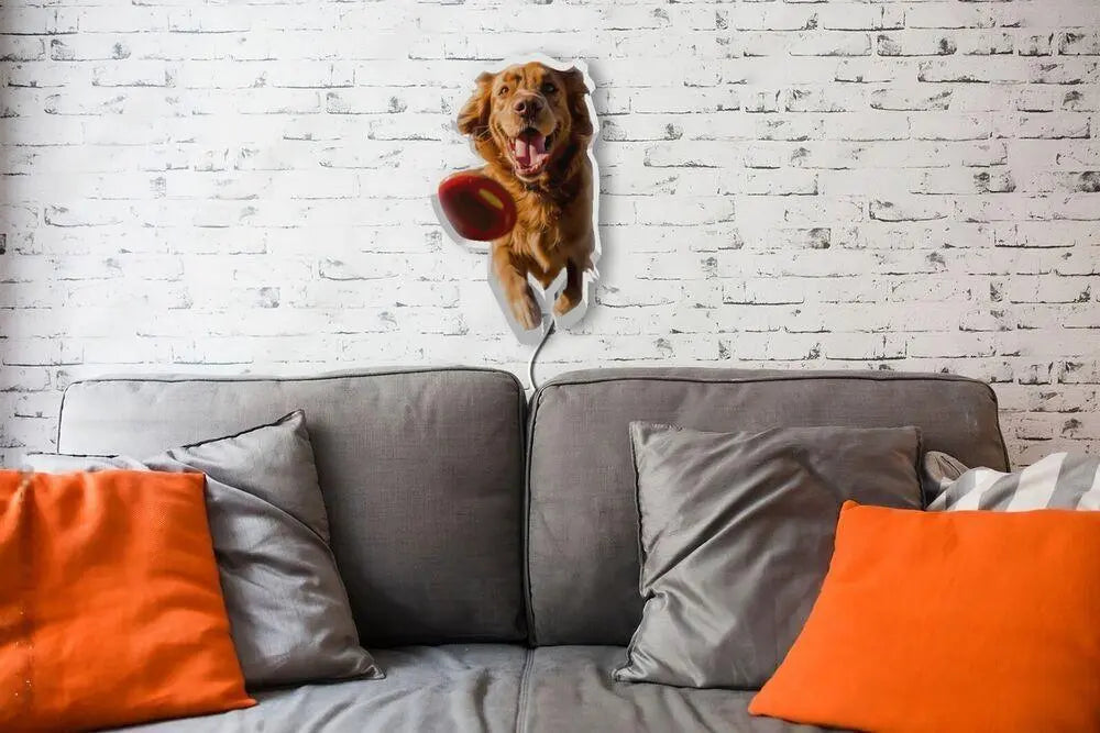 Personalized 3D Printed LED Lamps - Capture Your Beloved Pet in a Stunning Light FYLZGO Signs