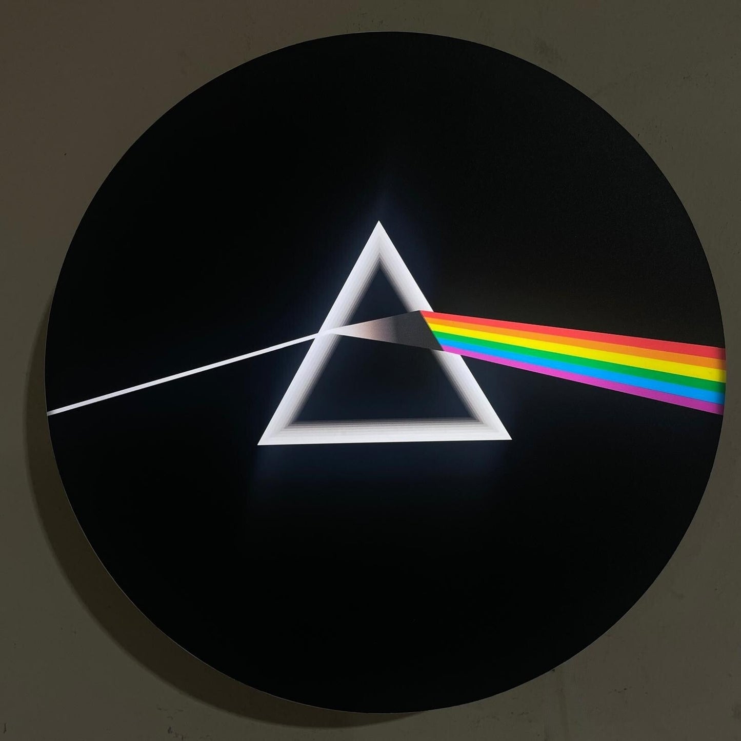 Pink Floyd The Dark Side of the Moon Light Sign with USB Pow. Dimmable Wall Dec FYLZGO
