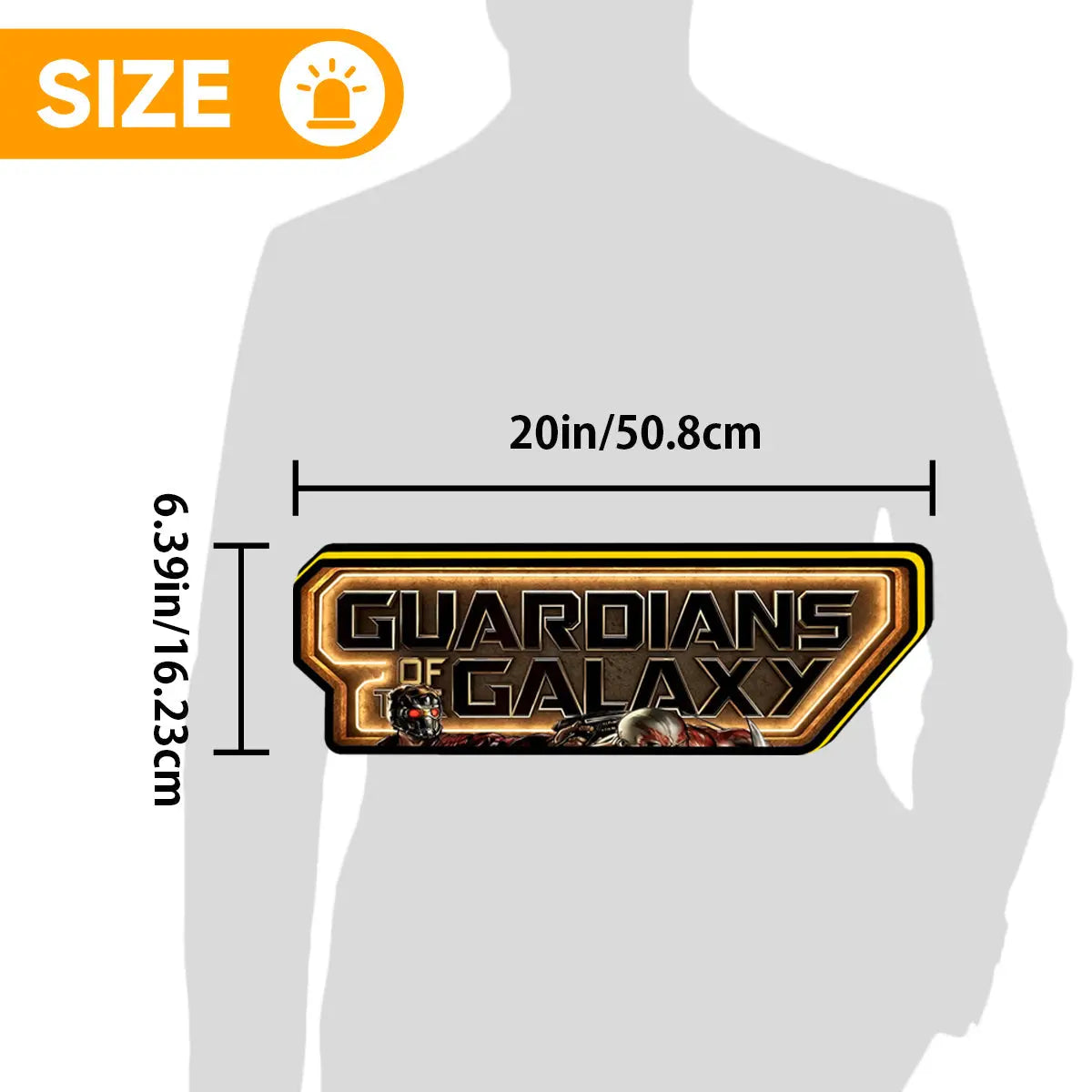 Guardians of the Galaxy Logo Pinball Topper Led Lightbox, USB plug Dimmer, Pinball Arcade Decor, Perfect for Game Room or Pinball Machine FYLZGO Signs