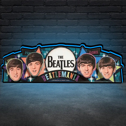 The Beatles DIAMOND Edition Pinball Topper, For Stern Pinball Machine, Perfect for Game Room FYLZGO Signs