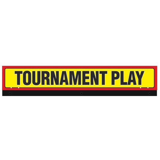 Tournament Play Topper sign Pinball Machine Cabinet Topper Acrylic RGB LED Topper with Metal Stand, for Pinball Machine, Pinball Topper FYLZGO Signs