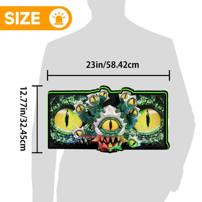 Dungeons & Dragons The Tyrant's Eye Pinball Topper, 3D Printed  LED Light Box Game Room Decor, For Stern Pinball Machine FYLZGO Signs
