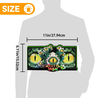 Dungeons & Dragons The Tyrant's Eye Pinball Topper, 3D Printed  LED Light Box Game Room Decor, For Stern Pinball Machine FYLZGO Signs