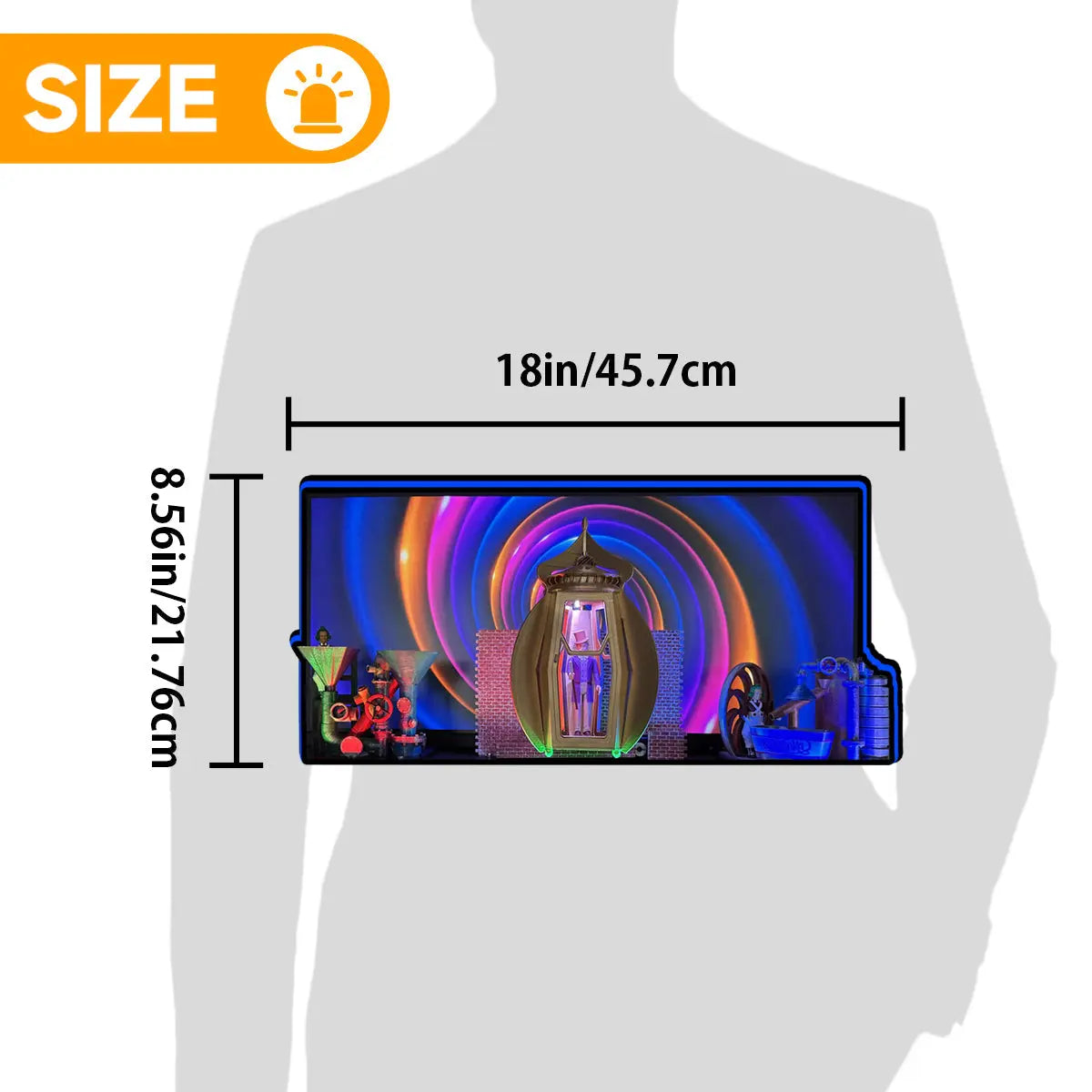 Willy Wonka and the Chocolate Factory Pinball Topper 3D LED Lightbox for JJP, Rock Your Game FYLZGO Signs