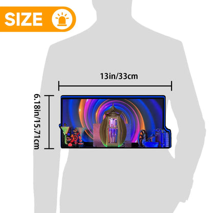 Willy Wonka and the Chocolate Factory Pinball Topper 3D LED Lightbox for JJP, Rock Your Game FYLZGO Signs