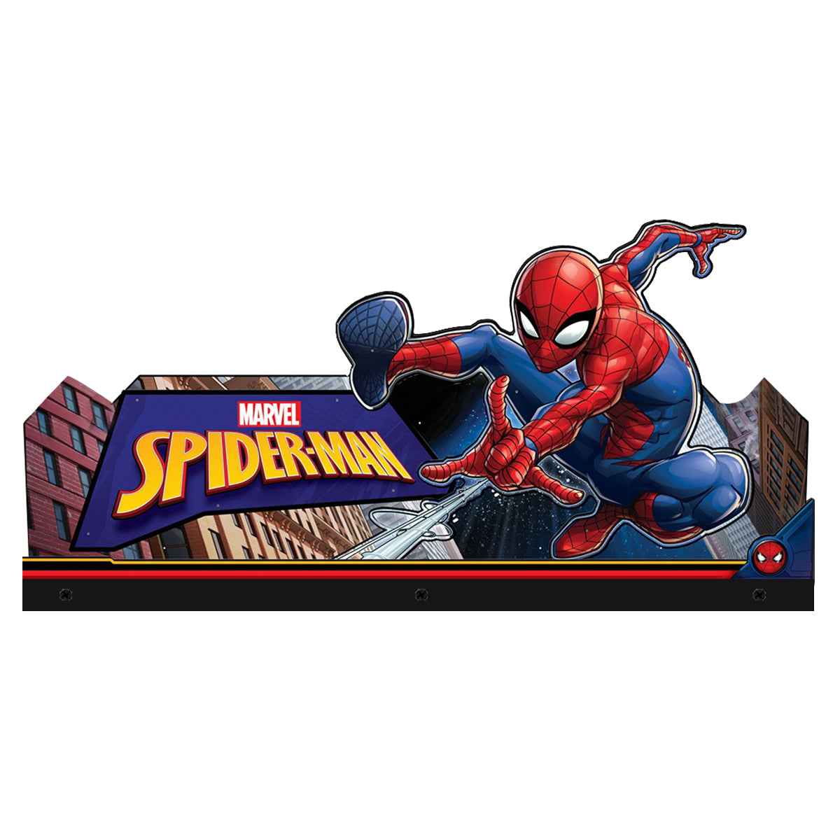 Spider-Man Topper 3D Acrylic LED Arcade Topper, For Arcade Game Machine