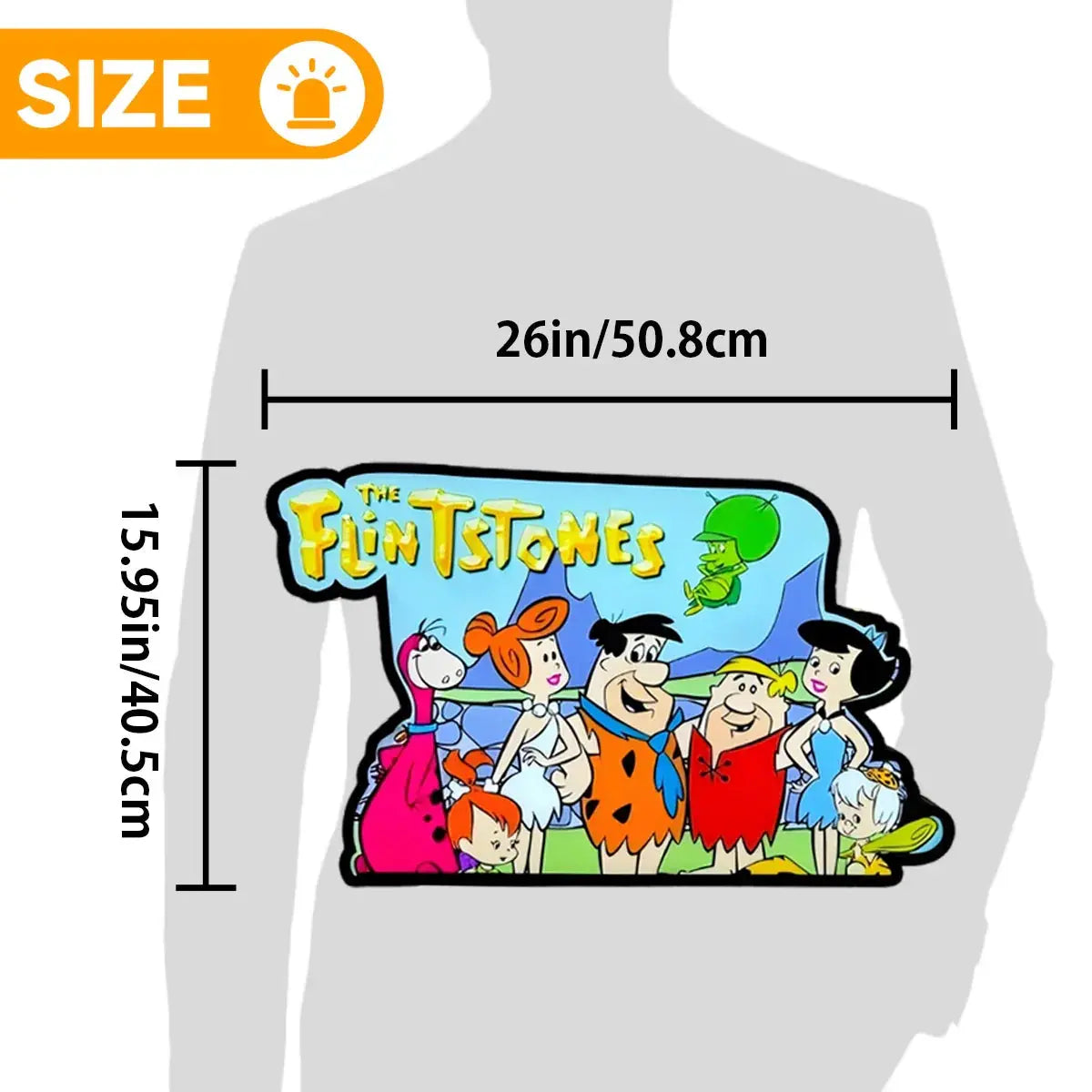 Flintstones Topper, The Flintstones Pinball Topper, Video Game Machine LED Lightbox , Pinball Arcade Decor for Pinball Machine FYLZGO Signs