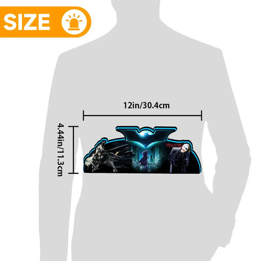 Batmobile Bridge Pinball Topper for  Pinball Machine, 3D Printed Lightbox USB Powered & Full Dimmable FYLZGO Signs