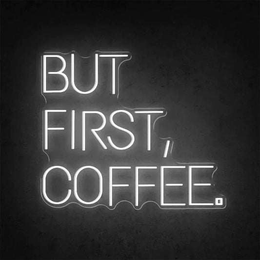 But First Coffee Business Neon Sign LED Sign Club