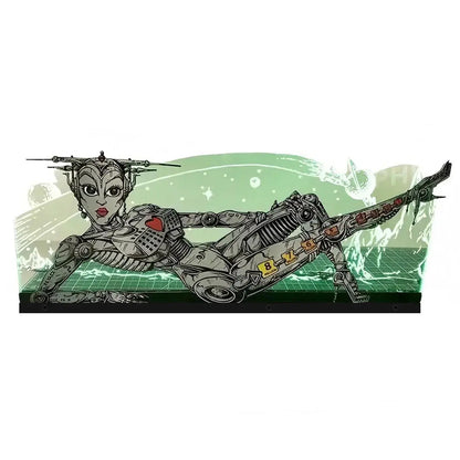 Bride of Pinbot Pinball Topper 3D Acrylic LED Topper, For Spooky Pinball Machine, Pinball Topper FYLZGO Signs