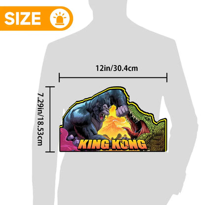 King Kong Pinball Topper 3D Printed Lightbox for  Pinball Machine, Pinball Topper FYLZGO Signs