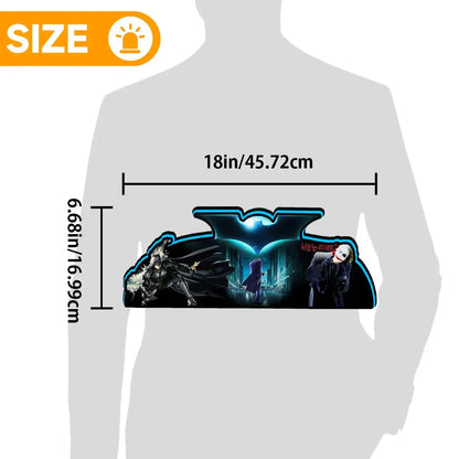 Batmobile Bridge Pinball Topper for  Pinball Machine, 3D Printed Lightbox USB Powered & Full Dimmable FYLZGO Signs