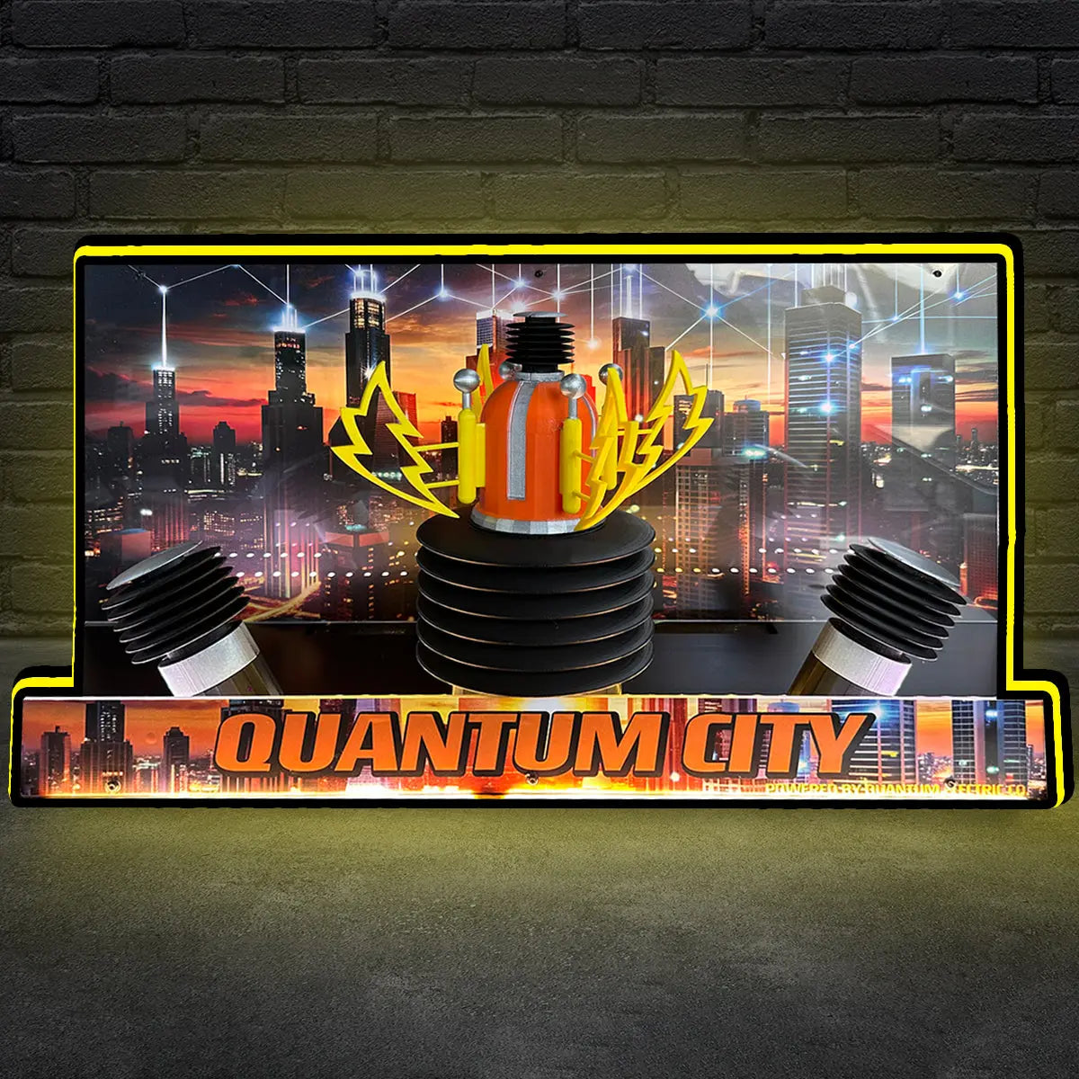 Dialed In Pinball Topper for JJP Pinball Machine, 3D Printed Lightbox USB Powered & Full Dimmable FYLZGO Signs