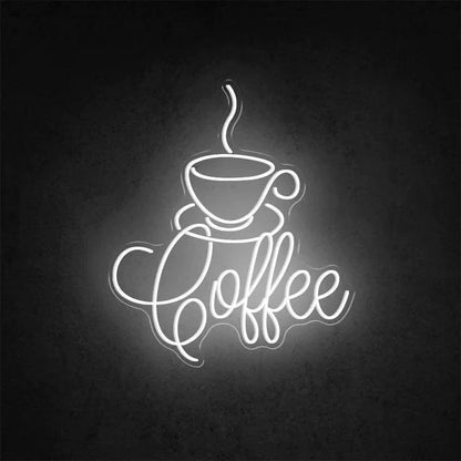 Coffee Warm Business Neon Sign - FYLZGO Signs