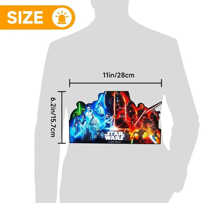 Star Wars Pinball LED Lightbox, Star Wars Pinball Topper, USB powered and with Dimming Function, design for Stern Star Wars Pinball FYLZGO Signs