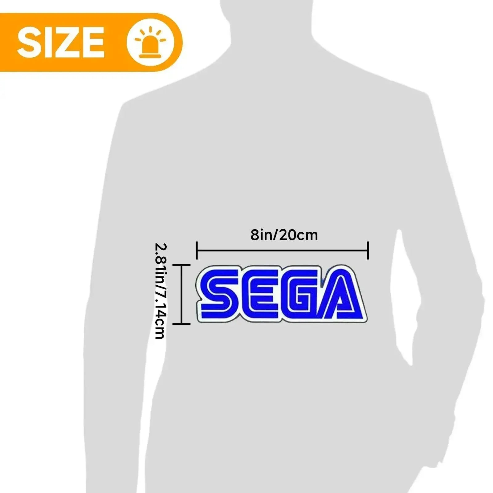 🎁 SEGA Game Room Decoration Logo SEGA CD, SEGA Genesis, SEGA Saturn and SEGA 3D Lightbox (100% off) FYLZGO Signs