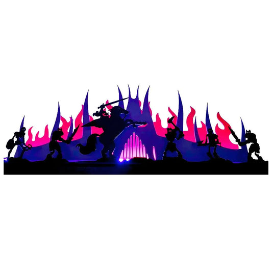 Black Knight Pinball Silhouette Topper FYLZGO Signs