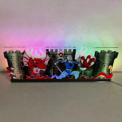 Medieval Madness Remake Pinball Machine 3D Acrylic LED Topper, for Pinball Machine, Pinball Topper FYLZGO Signs