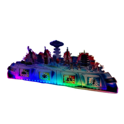 Godzilla Challenger Edition Pinball Acrylic LED Topper, for Pinball Machine, Pinball Topper