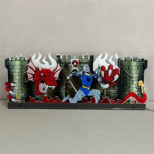 Medieval Madness Remake Pinball Machine 3D Acrylic LED Topper, for Pinball Machine, Pinball Topper FYLZGO Signs