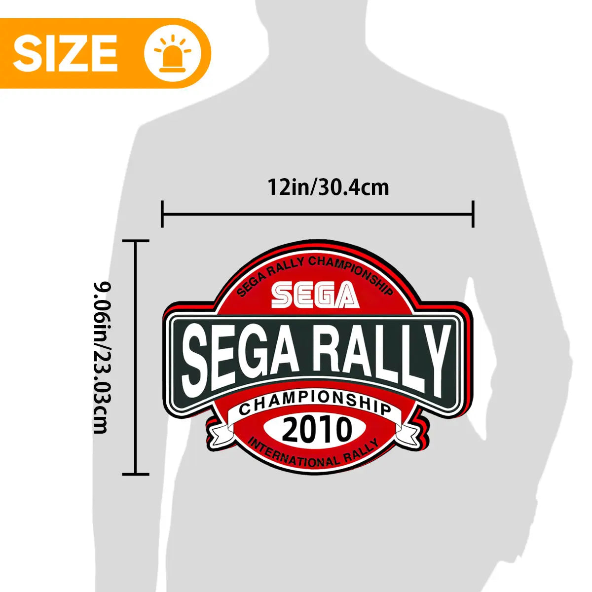 SEGA Rally Championship 1995 Logo 3D LED Light Box FYLZGO Signs